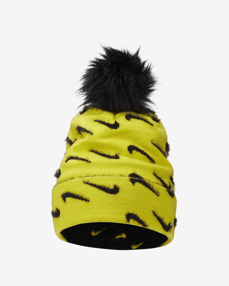 Nike Peak Kids Pom Beanie. Nike